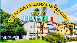 Title VerbaniaPallanzaIntraSuna Italy 🇮🇹 Walking 🚶‍♀️ tour [upl. by Oiramad]