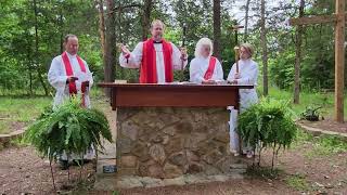 Dedication of new outside chapel altar 06092024 [upl. by Karine]