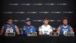 Las Vegas Sun HSFB Media Day  MOAPA VALLEY [upl. by Dianna]