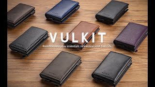 VC203VULKIT Credit Card Holder Leather Bifold Wallet [upl. by Huppert]