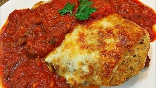 Chicken Parmesan Recipe  How to make chicken Parmesan chicken parmigiana [upl. by Gilud]