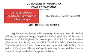 Laitkam Power Department Government of Meghalaya [upl. by Mahgem455]