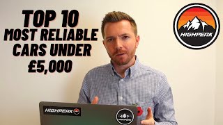 TOP 10 MOST RELIABLE CARS UNDER £5000 [upl. by Trainor]