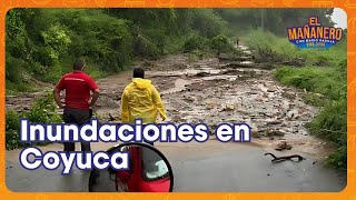 Inundaciones en Coyuca de Benítez Familias albergadas y desbordes de ríos [upl. by Marte88]