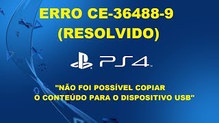 Como resolver o erro CE364889 do ps4 [upl. by Valenza]