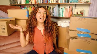 Im Opening A Bookshop Big Unboxing for the Miniature Truck Bookmobile [upl. by Ainoyek914]