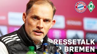 Pressetalk vor FC Bayern  Werder Bremen  🇩🇪 [upl. by Idolem]