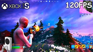 Fortnite  Xbox Series S Gameplay 1080p 120fps [upl. by Ahsimot831]