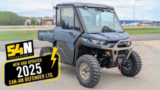 Whats New 2025 CanAm Defender Limited Walk Around [upl. by Guidotti]