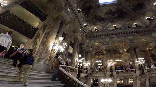 4K  Palais Garnier  Paris Tour [upl. by Yrtsed]