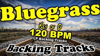 Bluegrass Backing Track Key of D  120 BPM Backing Track  Practice Guitar  Fiddle  Mandolin [upl. by Anitac]