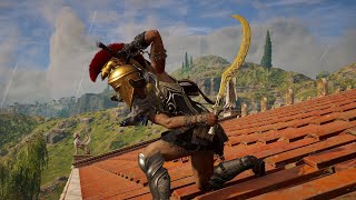 AssassinsCreedOdyssey  Heitors Harpe The best sword in the game [upl. by Heintz817]