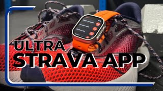 Apple Watch ULTRA  STRAVA App Free Version for Running Workouts applewatchultra running [upl. by Obala850]