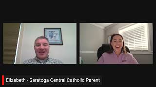 A few minutes with Saratoga Central Catholic School Parent Elizabeth about the great educational exp [upl. by Fonzie]