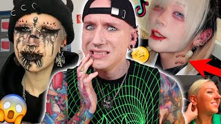 Neck Piercing Rejection Left Me SHOOK  New TikTok Piercing Fails 28  Roly [upl. by Yerrot673]