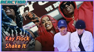 Kpop Artist Reaction Kay Flock  Shake It feat Cardi B Dougie B amp Bory300 Official Video [upl. by Anidualc]