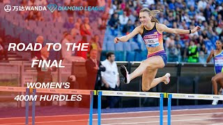 Road To The Final 2022 Womens 400m Hurdles  Wanda Diamond League [upl. by Sumahs]