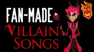 Top Ten FanMade Villain Songs [upl. by Nolte]