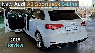 New Audi A3 S Line Sportback 2019 Review Interior Exterior [upl. by Yug]