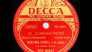 Winifred Atwell  El Cumbanchero 1952 78 rpm [upl. by Melia]