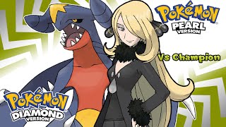 Pokémon Diamond Pearl amp Platinum  Champion Cynthia Battle Music HQ [upl. by Lenka]