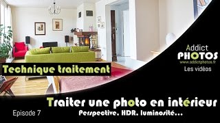 Comment traiter une photo immobilière en HDR réaliste [upl. by Kanal]