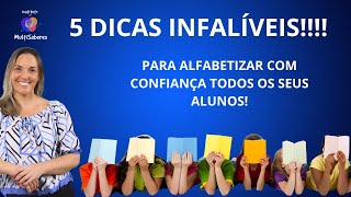 5 Dicas para alfabetizar todos os seus alunos [upl. by Valeda702]