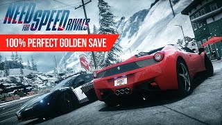 Need For Speed Rival 100 Perfect Golden Save [upl. by Ardell]