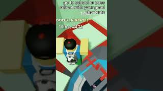 Id pass school rn roblox towerofjump [upl. by Aneeg691]