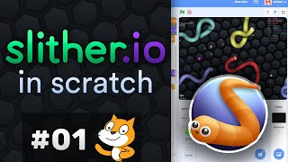 Scratch Tutorial Slitherio in Scratch Part 1 [upl. by Verge481]