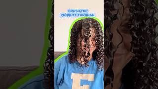 My 4 step curly hair routine 🤍 [upl. by Aytak]