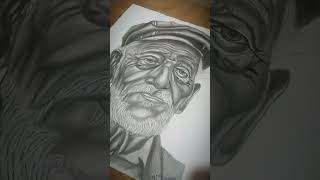 🔴my first hyper realistic drawing drawing realistic art sketch hyperrealistickdrawing [upl. by Ydde]