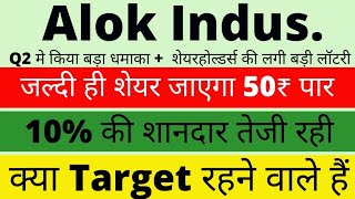 alok Industries share latest news  alok Industries news today  alok Industries target price [upl. by Hsaka184]