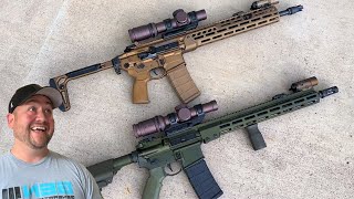 Sig SPEAR LT vs Geissele Super Duty  Special Ops Rifle New vs Old [upl. by Ihcur128]