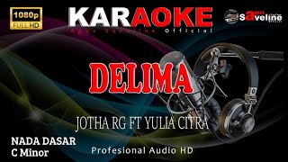 DELIMA DUET  KARAOKE DANGDUT  NADA DASAR C Minor [upl. by Elmer]