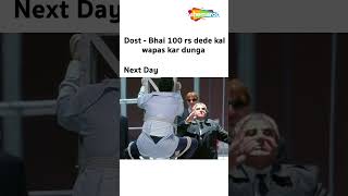 Bhai 100 rs dede kal wapas kar dunga  Paresh Rawal  Bhagam Bhag  comedy shorts ytshorts [upl. by Nnylarat383]