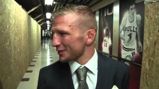 Fight Night Chicago TJ Dillashaw Backstage Interview [upl. by Jordon]