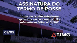 Assinatura do Termo de Posse [upl. by Yssirhc]