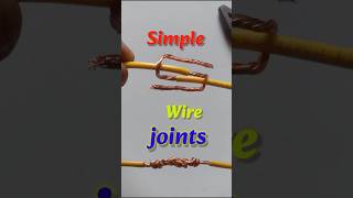 Professional wire joint tips😱 shortselectrical [upl. by Katrine]