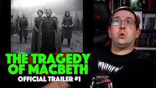 REACTION The Tragedy of Macbeth Trailer 1  Denzel Washington Movie 2021 [upl. by Beera86]