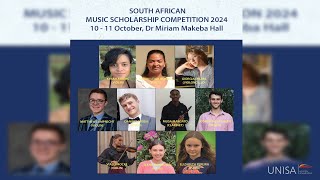 Unisa South African Music Scholarship Competition 2024 Day 1 [upl. by Nnylirak182]