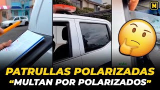 ¡SIN SENTIDO Patrulla polarizada multa por polarizados [upl. by Dempsey574]