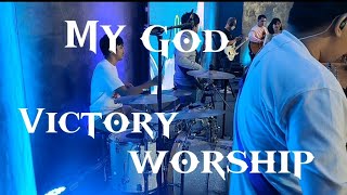 My GodVictory worship drum cam [upl. by Norre]