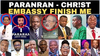 PARANRAN CRY OUT  CHRST EMBASSY DEALT WITH ME FINANCIALLY  DAMINA SAVED ME FROM NIGERIA PASTORS [upl. by Duomham]