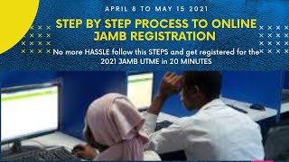 JAMB 2024 ONLINE REGISTRATION  STEPBYSTEP PROCESS THAT WORKS [upl. by Primaveras]