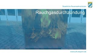 Rauchgasdurchzündung [upl. by Rumit]