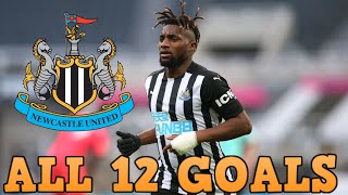 Allan SaintMaximin  All 12 Goals for Newcastle so far  20192022 [upl. by Arrahs944]