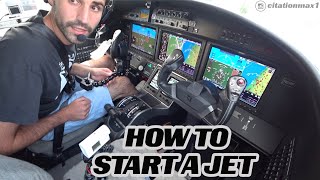 How To Start a Jet 🛩 CitationMax [upl. by Apul982]