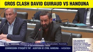 GROS CLASH ENTRE HANOUNA ET DAVID GUIRAUD A LASSEMBLEE NATIONALE [upl. by Vasos]