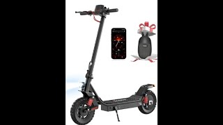 iScooter i10 Pro Electric Scooter 800W Motor 48V 15Ah 10inch Tires 45kmh Max Speed EU9NL [upl. by Sinnaiy]